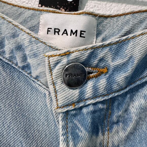 Frame Le Garçon Straight Leg distressed Jeans - Picture 4 of 7